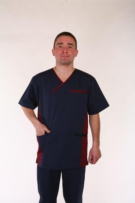 Медицинский костюм мужской "Health Life" коттон 3255 3040018 фото
